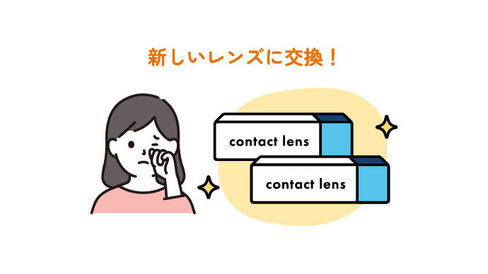 新しいレンズに交換！